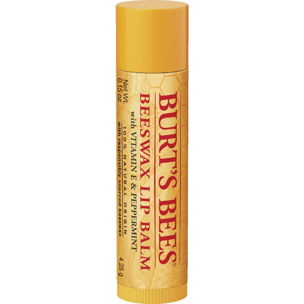 Burt's Bees Beeswax Lip Balm (Single Pack) 10792850896083