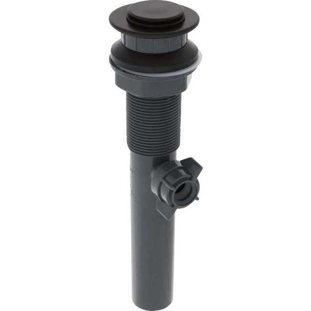 Danco EZ Connect Matte Black Plastic Pop-Up Drain Stopper 9D0011088X