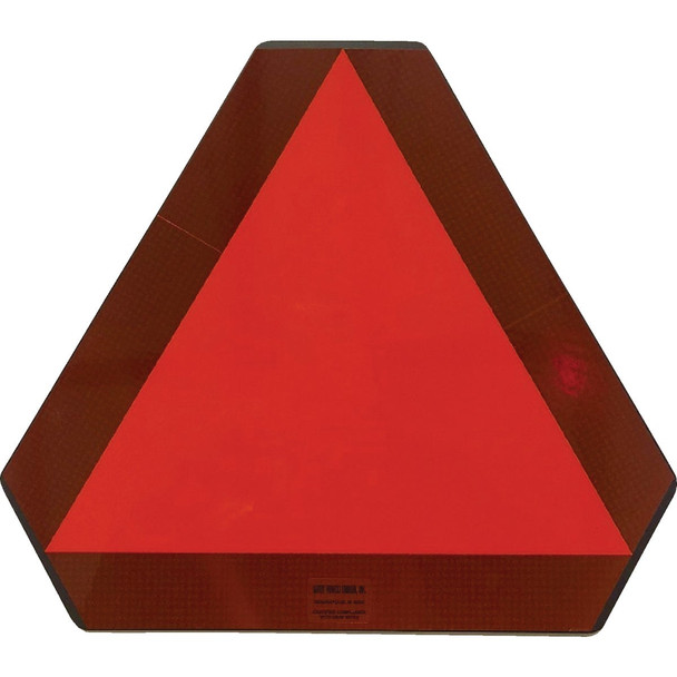 Safety Vehicle Emblem S276.8 Plastic Slow Moving Vehicle Emblem 599878