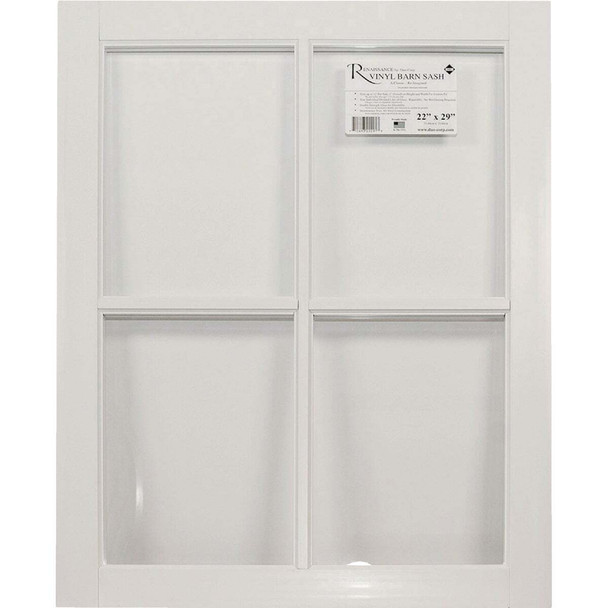 Duo-Crop. Renaissance 22 In. x 29 In. Vinyl Barn Sash 2229BSVX1 Pack of 3