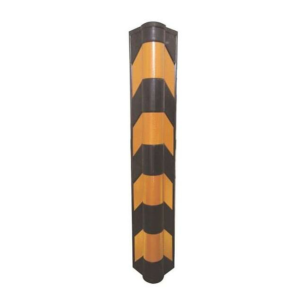 Manufacturer Varies Corner Guard, Black/Yellow, 4-3/4"W X 31-1/2"H 31CA25