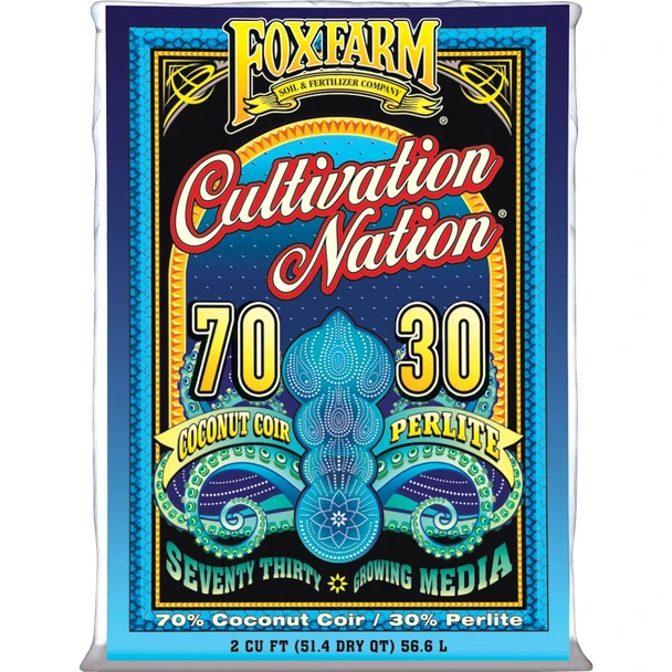 FoxFarm Cultivation Nation 2 Cu. Ft. 70/30 Growing Media FCN2