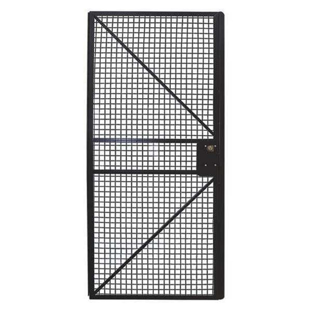 Manufacturer Varies Wire Mchn Grd Door,84 inx36 in,Blk 19N879 Manufacturer Varies Wire Mchn Grd Door,84 inx36 in,Blk 19N879