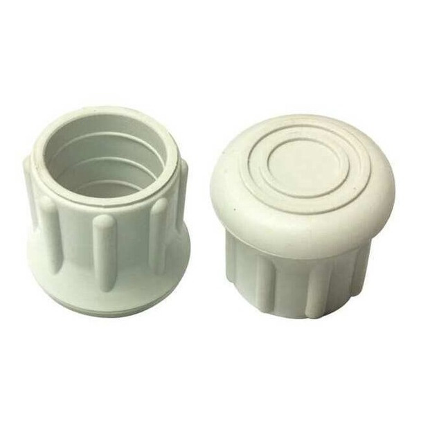 Manufacturer Varies Protective Leg Tip, SlipOn, Rd, 31/32", PK10 LTB 20G/W