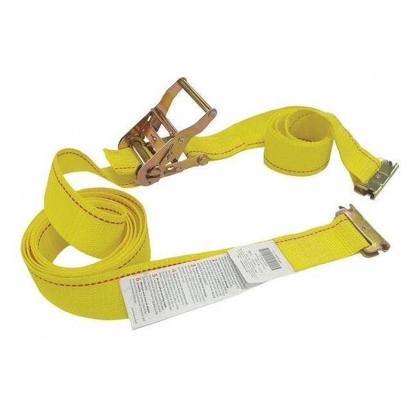 Manufacturer Varies Tie Down Strap,E-Track,Yellow 55ET58