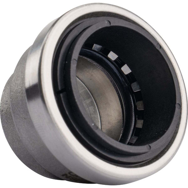 QuickFitting 1 In. Push-to-Connect Stainless Steel Push Cap (End Stop) SS836R