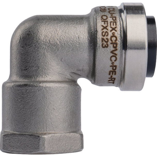 QuickFitting 1/2" Pf X Fnpt Elbow SS813FR