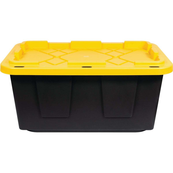 Durabilt 15 Gal. Black/Yellow Tote 4415BKYL.42