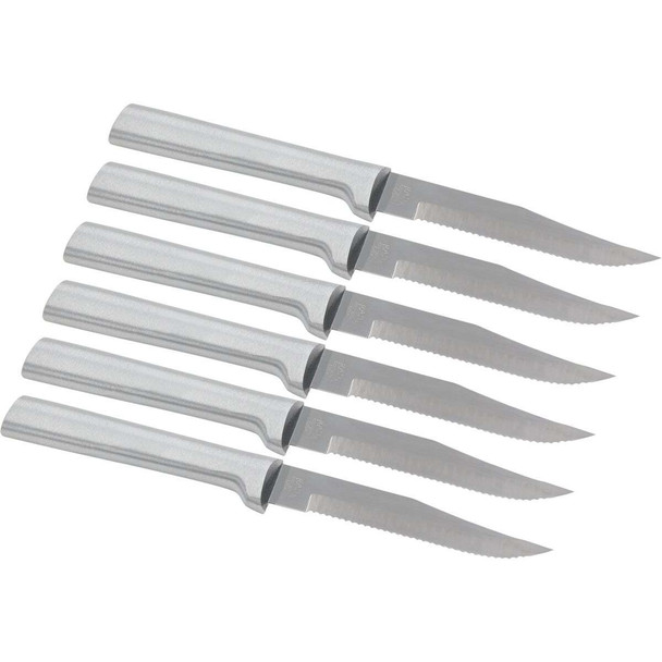 Rada Cutlery 6-Piece Serrated Steak Knife Set S6STS6
