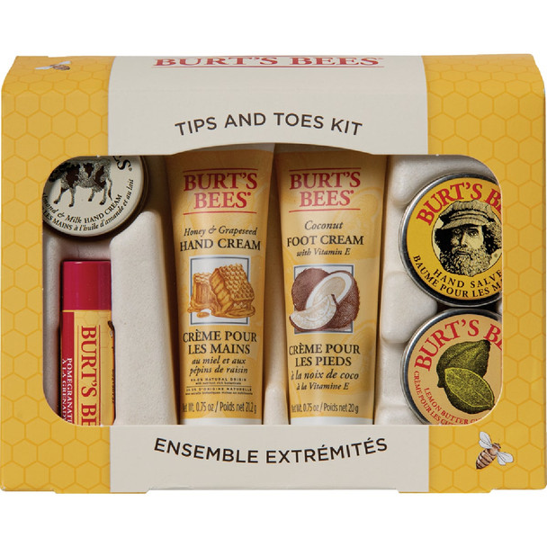 Burt's Bees Tips & Toes Kit (6-Count) 00912