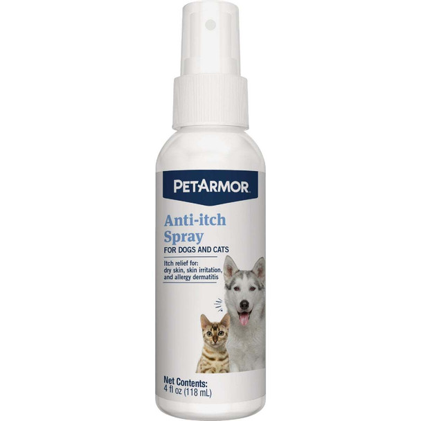 PetArmor 4 Oz. Anti-Itch Spray for Dogs & Cats 183108