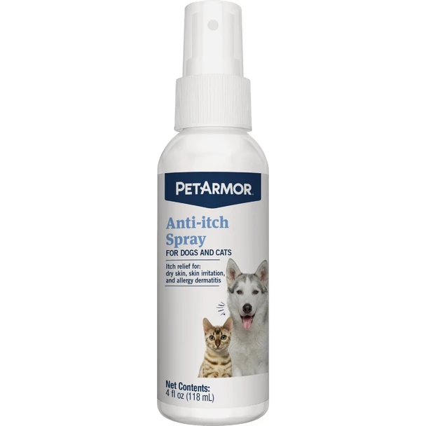PetArmor 4 Oz. Anti-Itch Spray for Dogs & Cats 183108