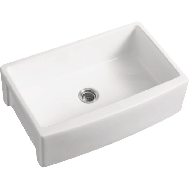 CMI 33x21x10 Whtprc Crv Sink 132-7413