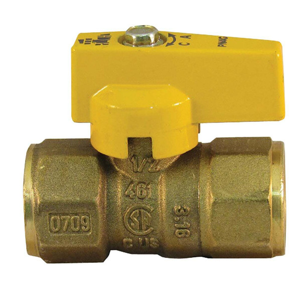 Pro-Flex CSST 1/2 In. FIP x 1/2 In. FIP - Gas Valve PFGV-F12C