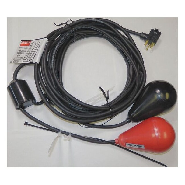 Dayton NO Mechanical Float Switch 230VAC 15 psi 10A176
