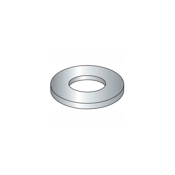 Flat Washer - M4 - Steel - Zinc CR+3 - DIN 125A - 140 HV - Pkg of 1000 - BBI 370