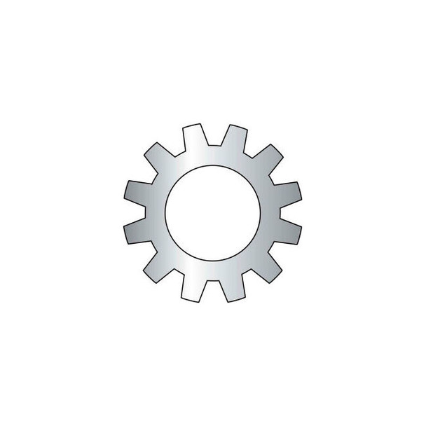 External Tooth Lock Washer - 5/16"" - Steel - Zinc CR+3 Pack of 500