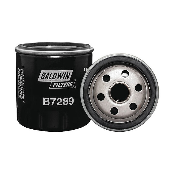 Baldwin Filters Oil Filter, Spin-On, 3-11/32"x3"x3-11/32" B7289