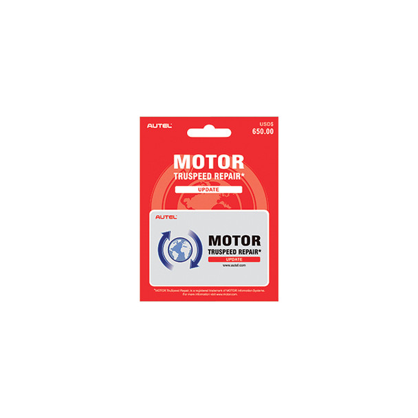 MOTOR TruSpeed Update Card MOTORUPDATE
