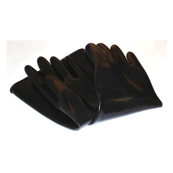 Alc Rubber Blast Gloves,24"x6",PR 11640CS