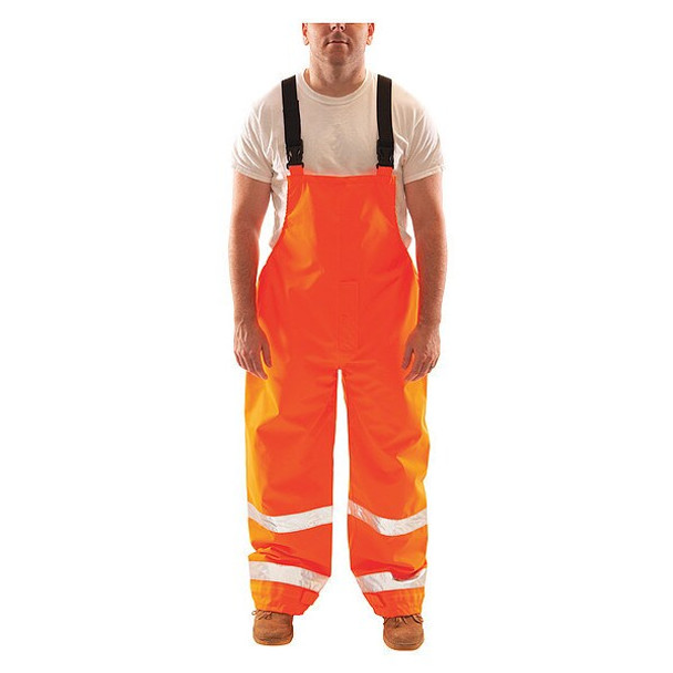 Tingley Rain Bib Overall,Class E,Orange,M O24129