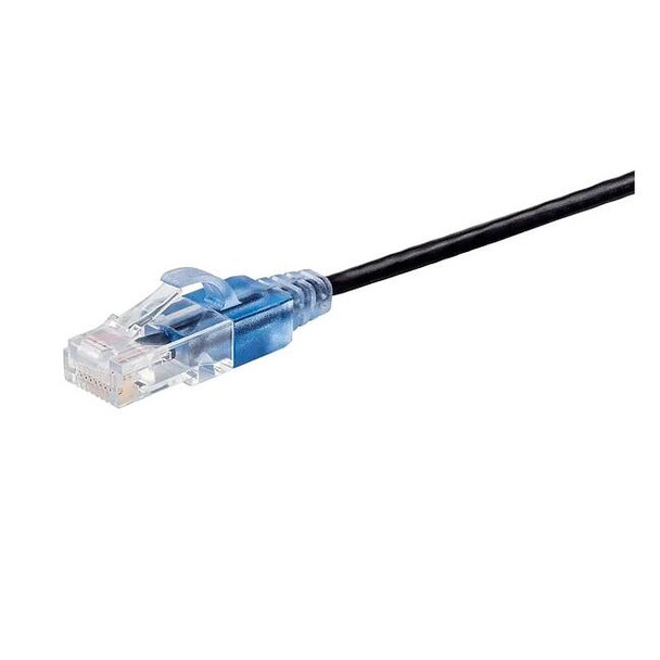Monoprice Voice and Data Patch Cord,Black,10 ft L 44506