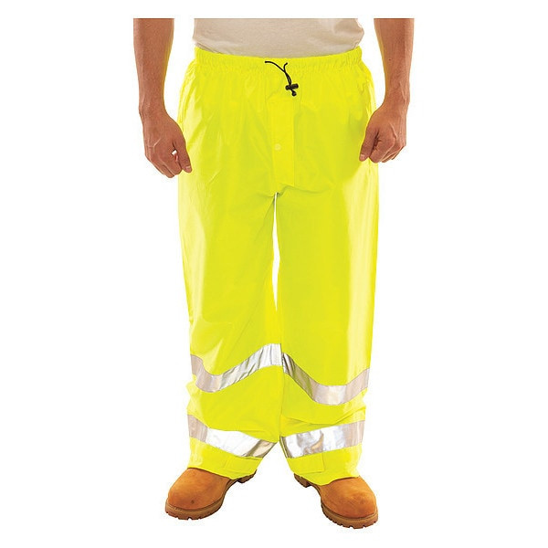 Tingley Rain Pants,Class E,Yellow/Green,XL P23122