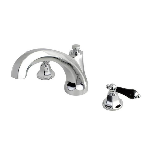 Kingston Brass Roman Tub Faucet, Polished Chrome, Deck Mount KS4321PKL