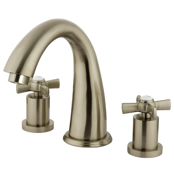 Kingston Brass Roman Tub Faucet, Brushed Nickel, Deck Mount KS2368ZX