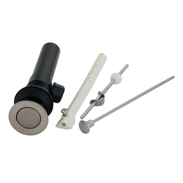 Kingston Brass Brass, Bathroom Sink Drain, Pop-Up Drain with Overflow KP1008