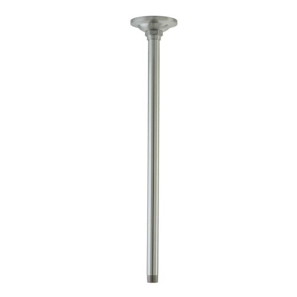 Kingston Brass Shower Arms and Flange, Brushed Nickel, Ceiling Mount K217A8