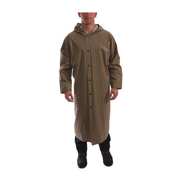 Tingley Magnaprene Flame Resistant Rain Coat, Tan, 2XL C12168