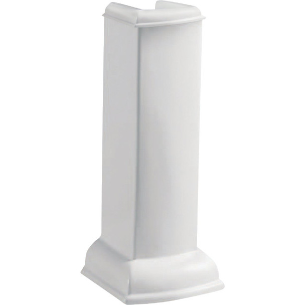 Compass Manufacturing Hillview White Vitreous China Pedestal Sink Base 572-7887