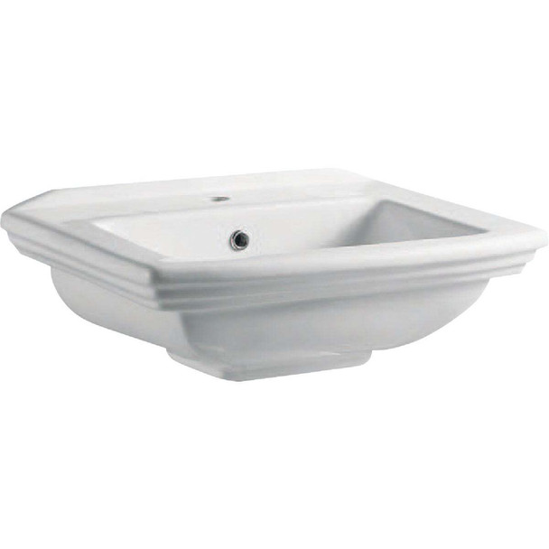 Compass Manufacturing Hillview White Vitreous China Pedestal Sink Bowl 572-7886