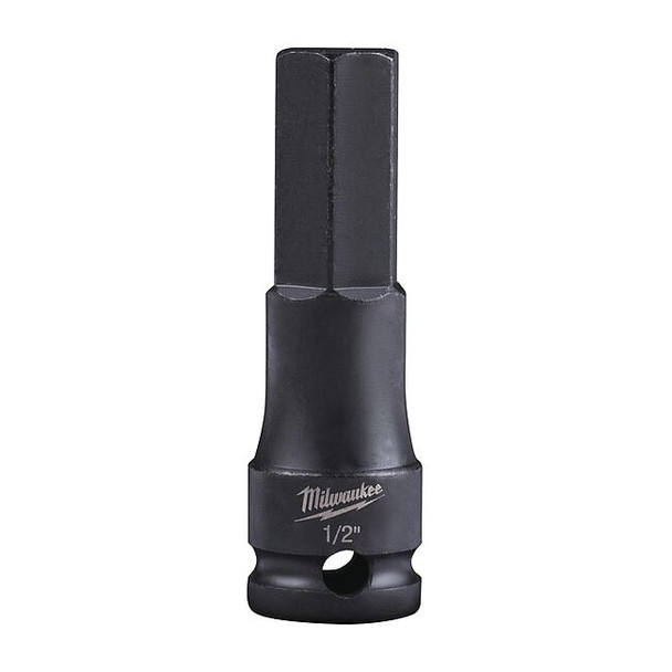 SHOCKWAVE Lineman's 3/8 in. Drive 1/2 in. Hex Bit Socket
