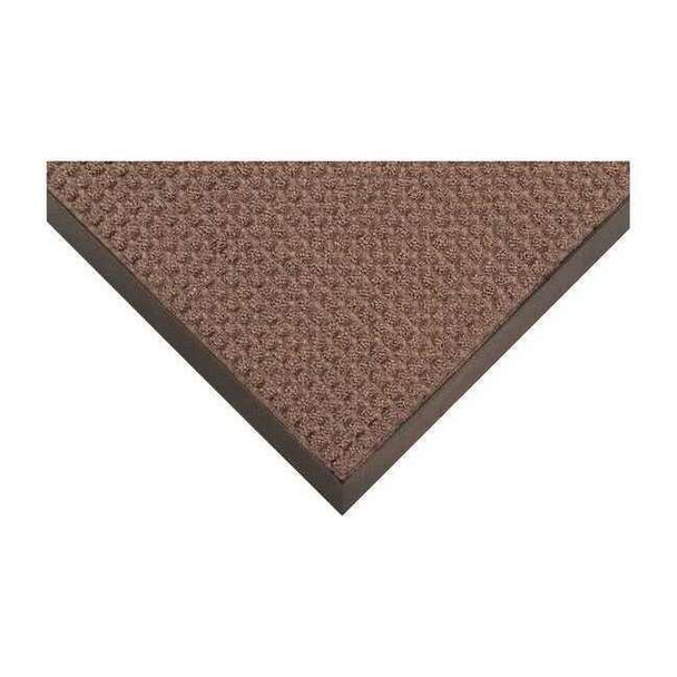 Condor Entrance Mat, Polypropylene, 3/8 in Thick, Brown, 3 ft W x 4 ft L 36VK22