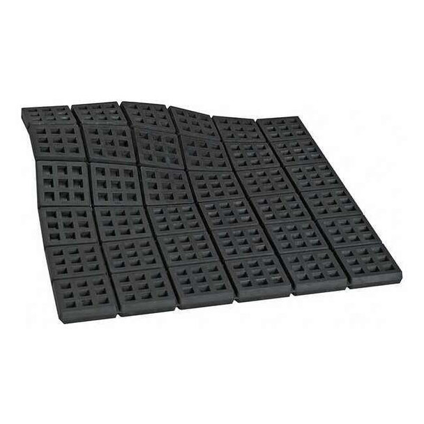 Mason Industries Vibration Isolator Pad,3/4 in H 20UZ20