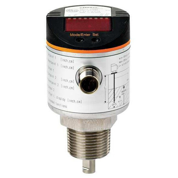 Ifm Electronic Level Sensor,2x NO/NC LR7300 Ifm Electronic Level Sensor,2x NO/NC LR7300