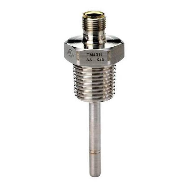 Ifm Temperature Probe,4-Pin Plug,100 ohm TM4311