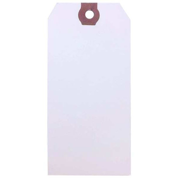 Manufacturer Varies Blank Shipping Tag,Paper,White,PK500 61KT81