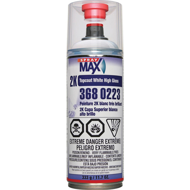 *Can* 2K Topcoat White 3680223