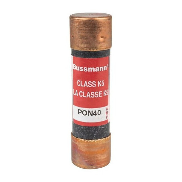 Midget Fuse, Time-Delay, 40A, 250V AC, Non-Indicating, 10kA at 250V AC