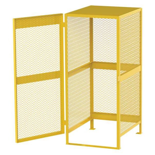 Jamco Gas Cylinder Cabinet,33x40,Steel CV051YP