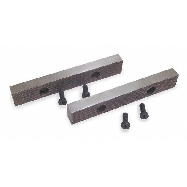 Wilton Replace.JawInserts,Steel,Incl.4Screw,PK2 2908060