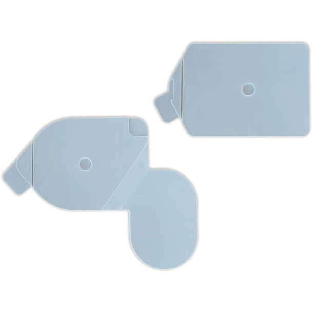 ZOLL AED3 Trainer CPR Replacement Gel Pads - Green - 1 Each