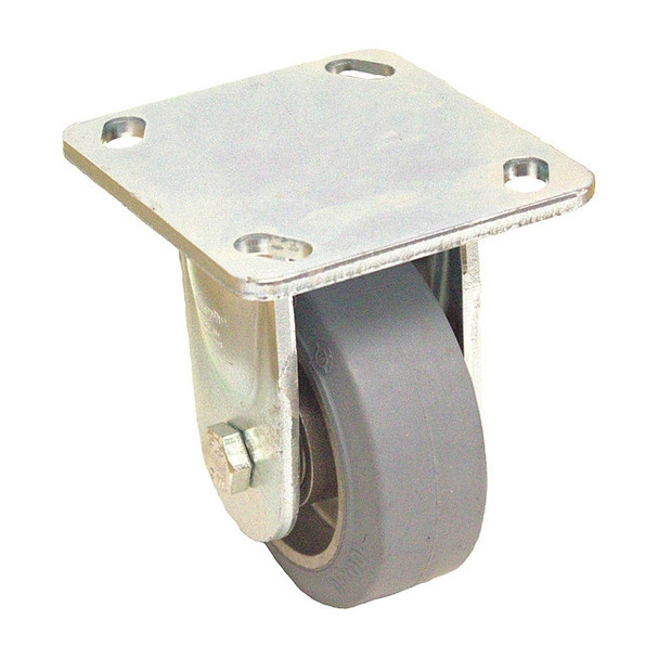 Manufacturer Varies Plate Caster,440 lb. Load Rating,Rigid BKS-ALEV 100K-14-SG