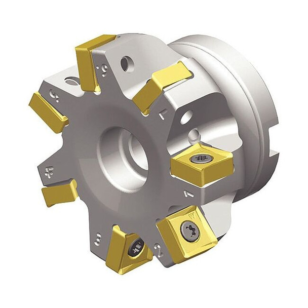 Indexable Face Mill, VSM890 Series, High Speed Steel, 9.80mm Depth of Cut