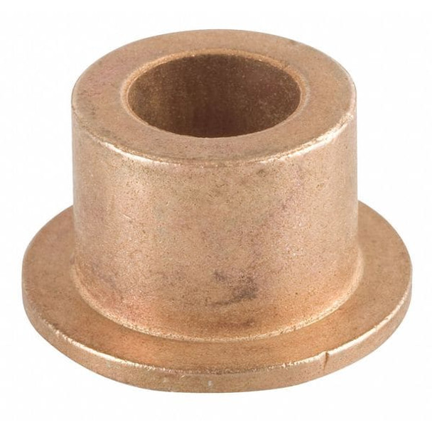 Bunting Bearings Flanged Sleeve Bearing,1/2 in Bore,PK3 DPEF081016