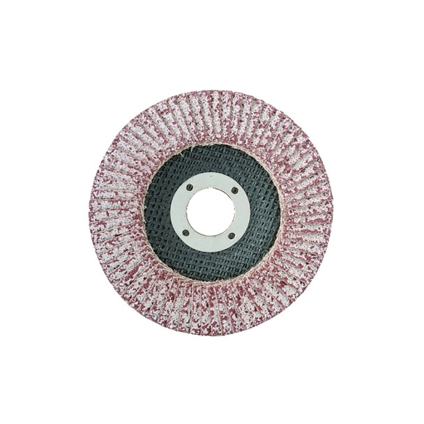 Aluminum Reg T27 Flap Disc, 4-1/2 in dia, 36 Grit, 7/8 Arbor, 13300 RPM Pack of 10