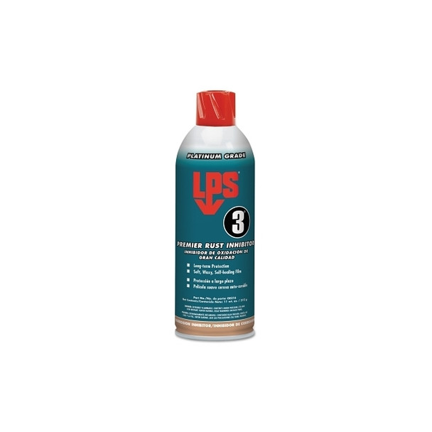 LPS® 3® Premier Rust Inhibitor, 11 oz Aerosol Can Pack of 12